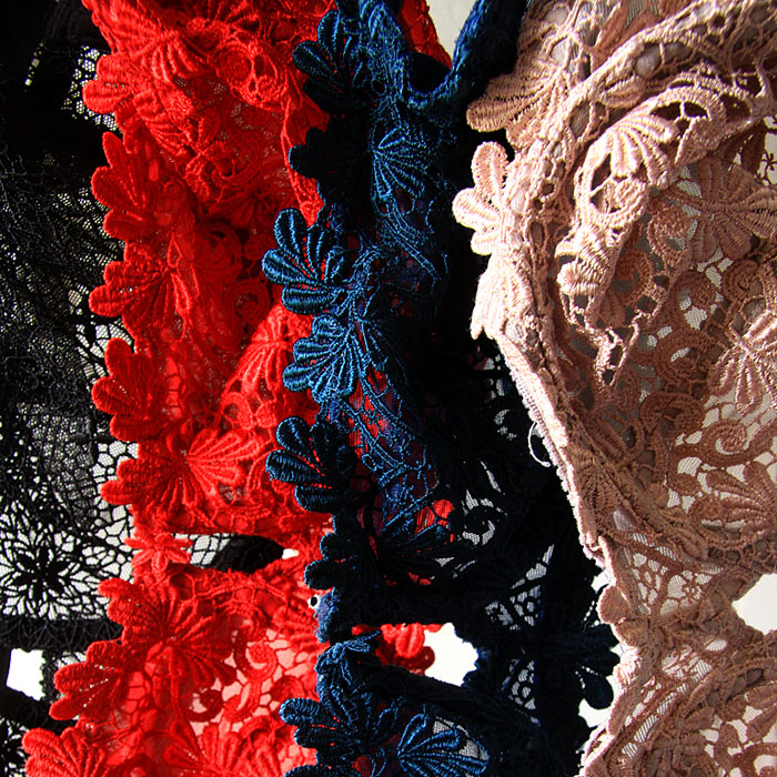 Coloured dentelles