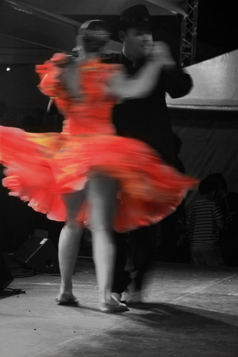 Bailarines venezolanos