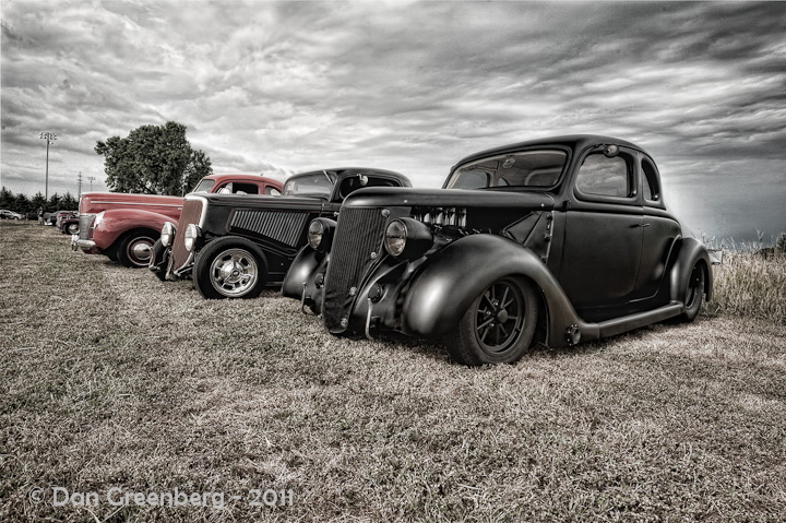 3 Fords - 1940, 1934, and 1936