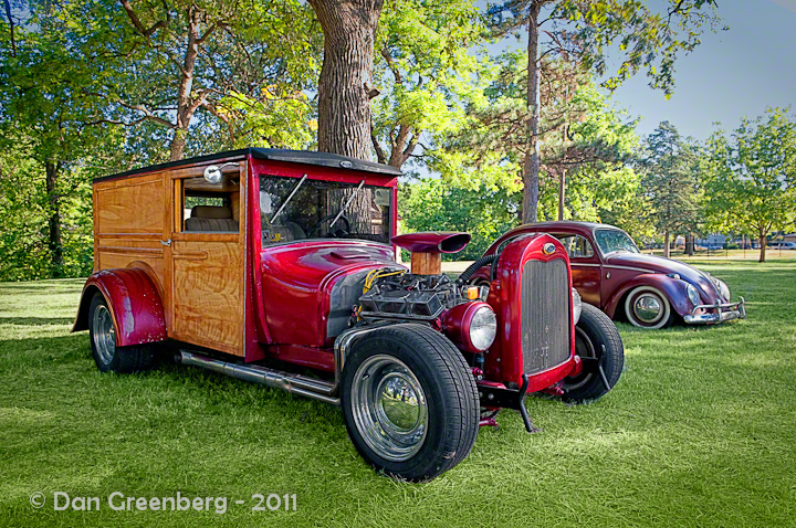 1926 Ford Model T Woody, 1959 VW