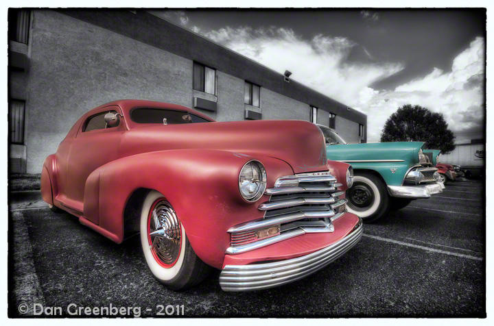 1947 Chevy, 1955 Ford