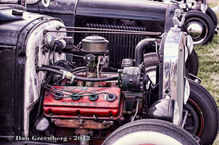 Dodge Hemi in a Rustic Model A