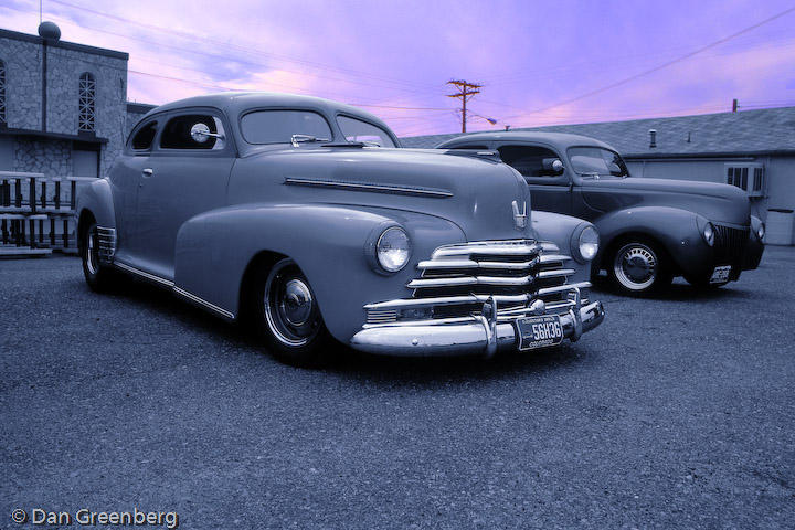 48 Chevy, 40 Ford