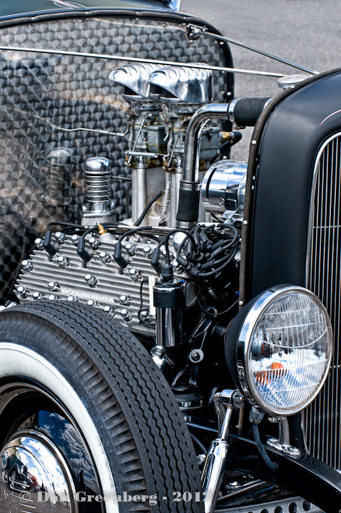 Flathead in 32 Ford Roadster