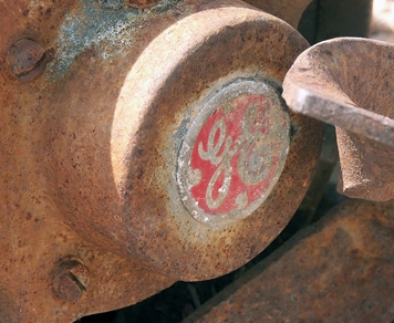 Old mining motor