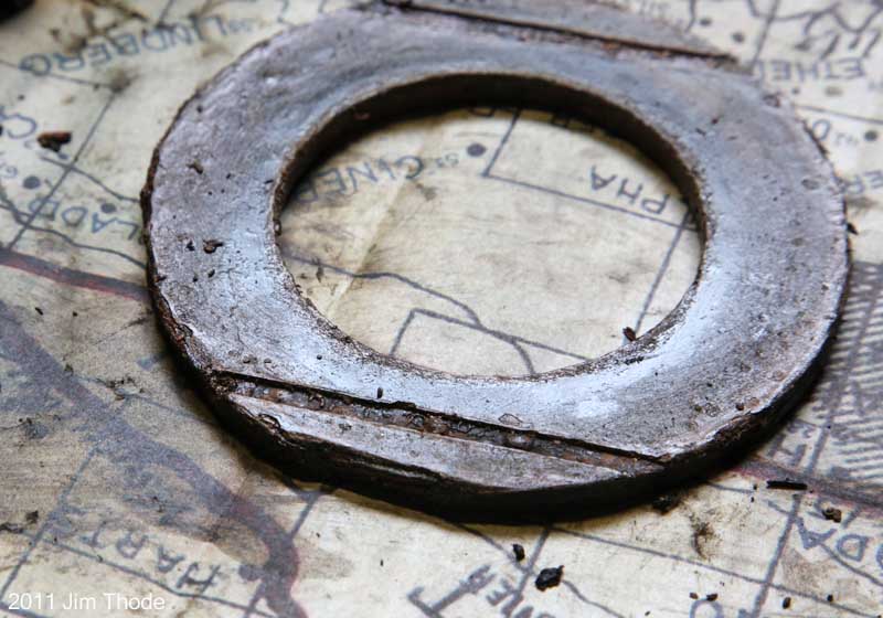Old babbit washer