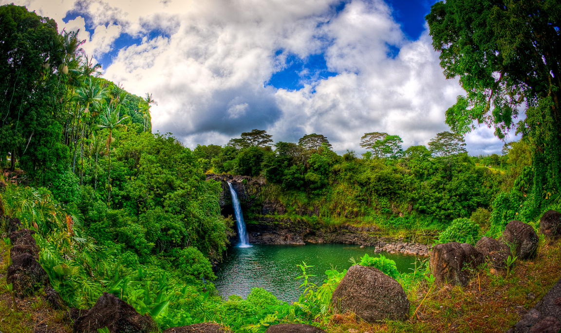 Rainbow Falls (1), Big Island, Hawaii