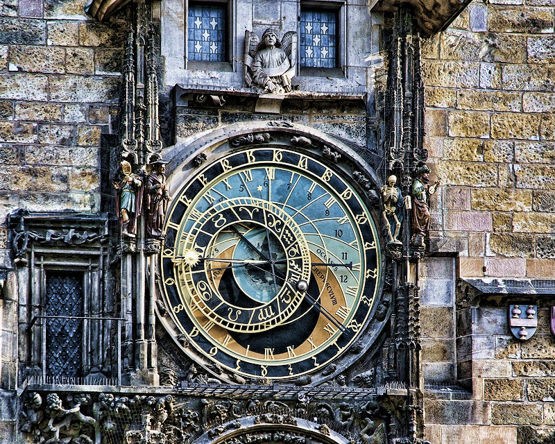 astrologic clock in Praha