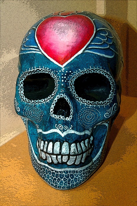 Calavera with love on his mind