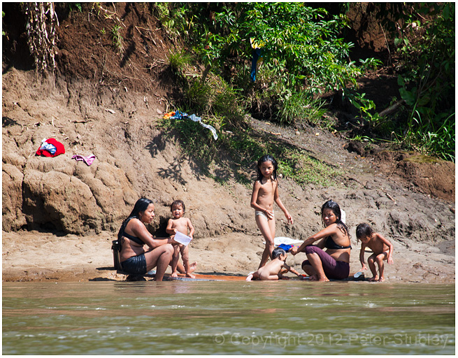 Living on the Napo River.