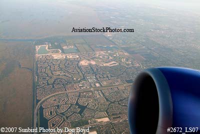 2007 - Coral Springs and Parkland aerial stock photo #2672