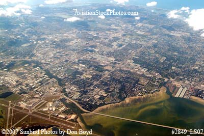 2007 - Pinellas Park, Largo, St. Petersburg-Clearwater International Airport aerial stock photo #2849