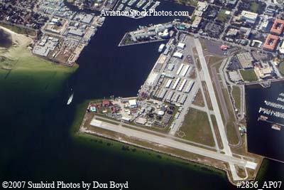 2007 - Albert Whitted Airport (SPG) aerial stock photo #2856
