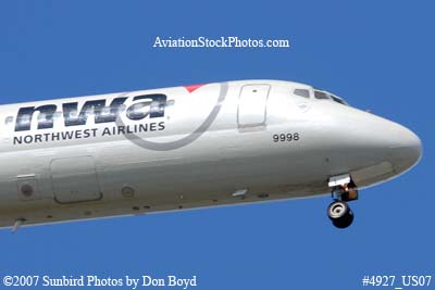 2007 - Northwest Airlines DC9-31 N8934E's (ex-Eastern) final flight as a Northwest aircraft stock photo #4927