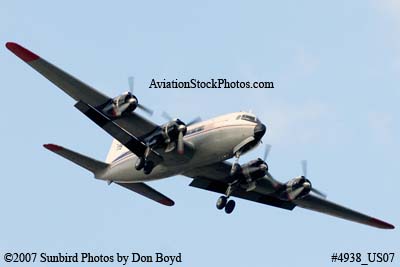 Florida Air Transport C54G-DC N406WA cargo airline aviation stock photo #4938