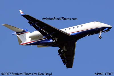 Century Air LLC's Bombardier BD-100-1A10 Challenger 300 N592SP corporate aviation stock photo #4969