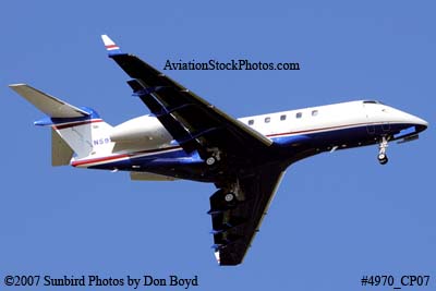 Century Air LLC's Bombardier BD-100-1A10 Challenger 300 N592SP corporate aviation stock photo #4970