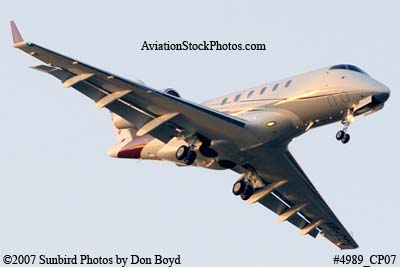 2007 - Bombardier BD-100 Challenger 300 VP-CDV corporate aviation stock photo #4989