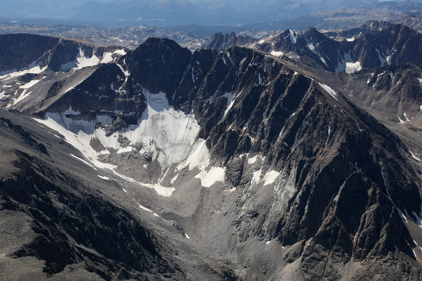 Granite Peak & Granite Glacier <br> (BearAbsarok090209-106.jpg)
