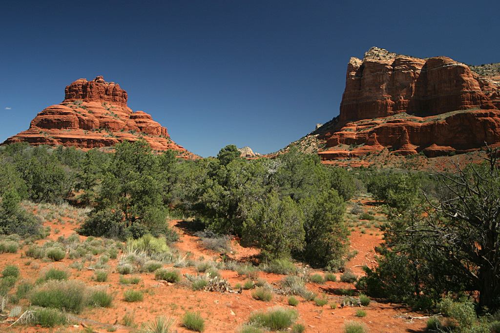 Bell Rock and Courthouse Butte