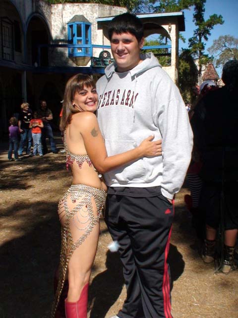 STephanie poses with Shags nephew