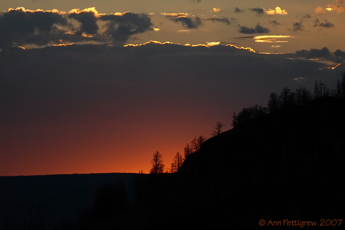 Yellowstone Sunset