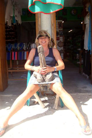 Karen and her NEW FRIEND