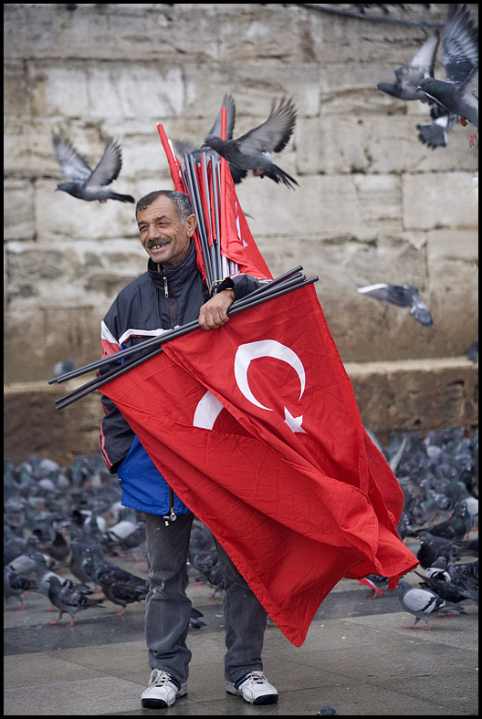 Flag Seller - New Mosque