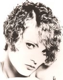 The Clara Bow haircut with perm and hand dryed 1968
