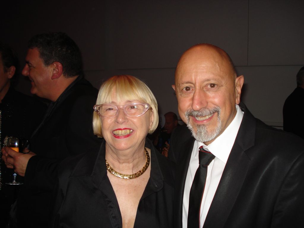 John Santilli with Annie Humphreys and Tim Hartley in the background.
