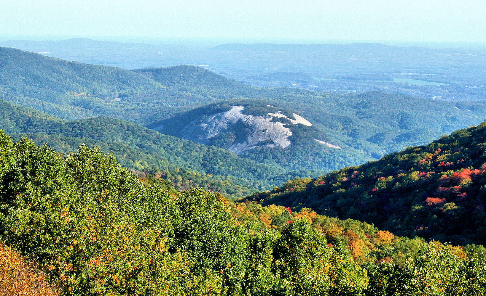 Stone Maintain NC From the Blue Ridge Park Way 10/12/08