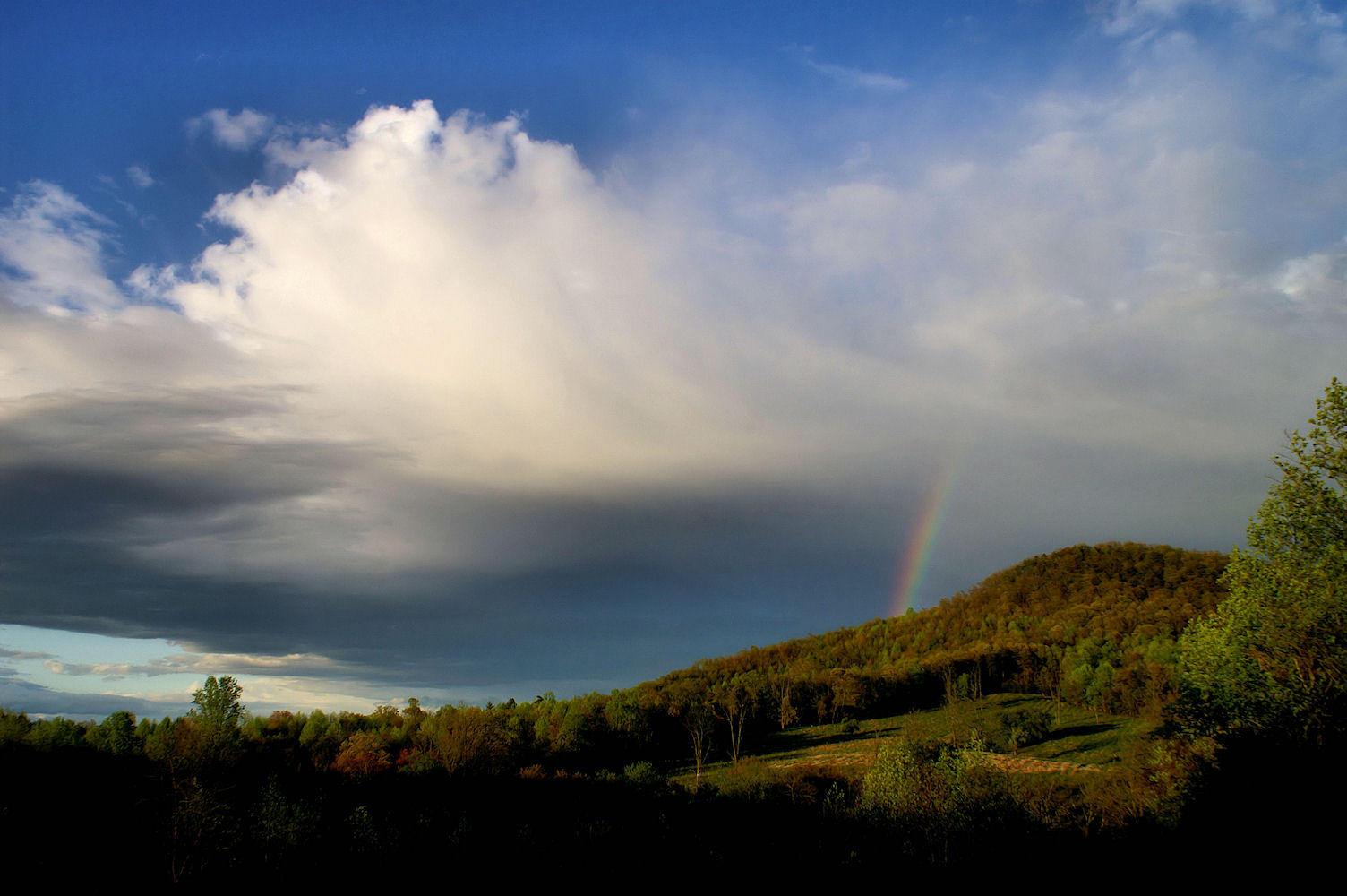 After The Storm , My First Rainbow for 2009 (4/20/09)