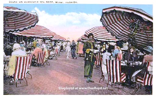 1925 - the Tea Roof on top of Burdines, downtown Miami