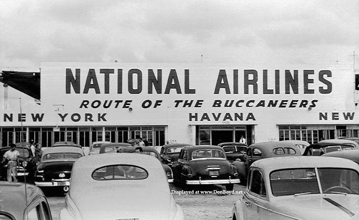 Early 1950s - the National Airlines Headquarters building east of LeJeune Road at MIA