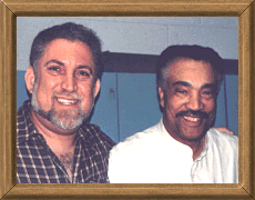 Jeff Levine with Herb Cox of the Cleftones (Heart and Soul)