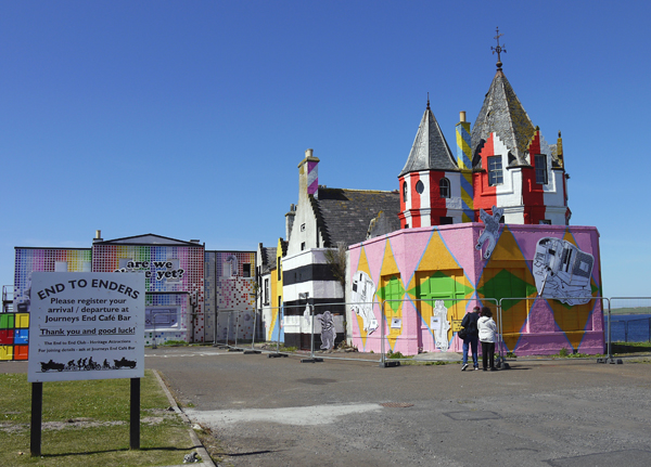 End to Enders - Physchedelic Derelict Hotel, John OGroats, Scotland