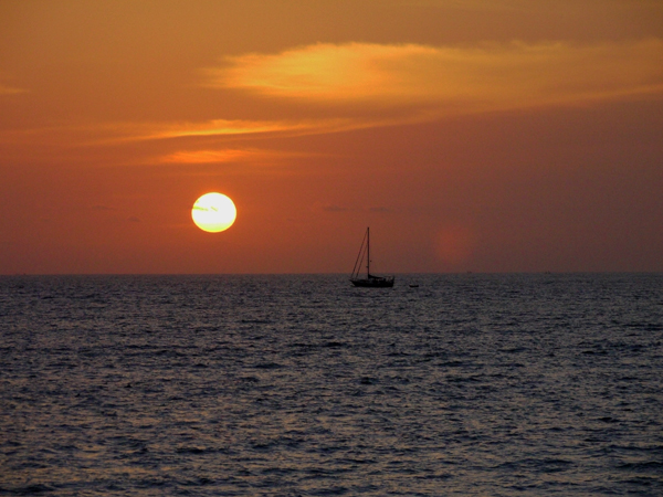 Sunset,  Jimbaran Bay