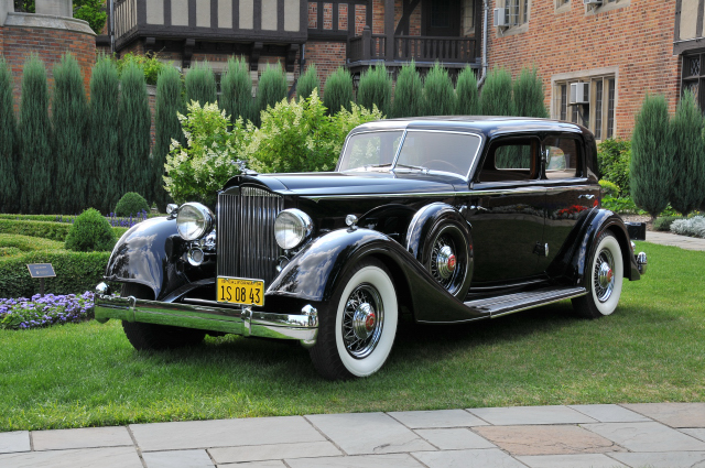 1934 Packard V12 Sport Phaeton by Dietrich, Best of Show, 2009 Meadow Brook Concours dElegance, Rochester, Michigan