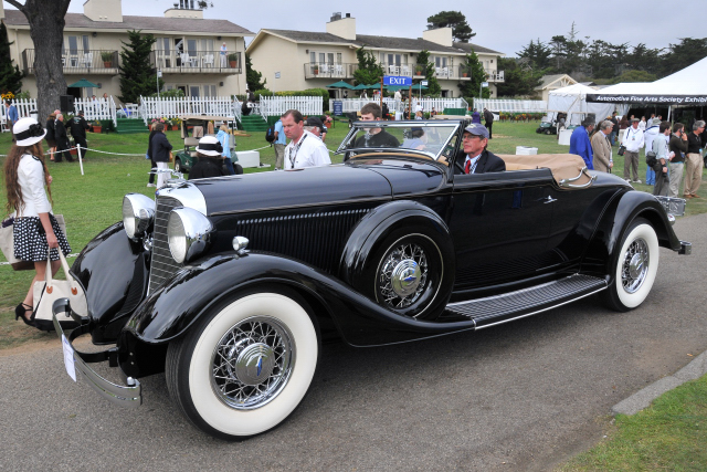1933 Lincoln KB LeBaron Convertible Roadster (C-1, exhibit only), Stephen F. Brauer, St. Louis, Missouri