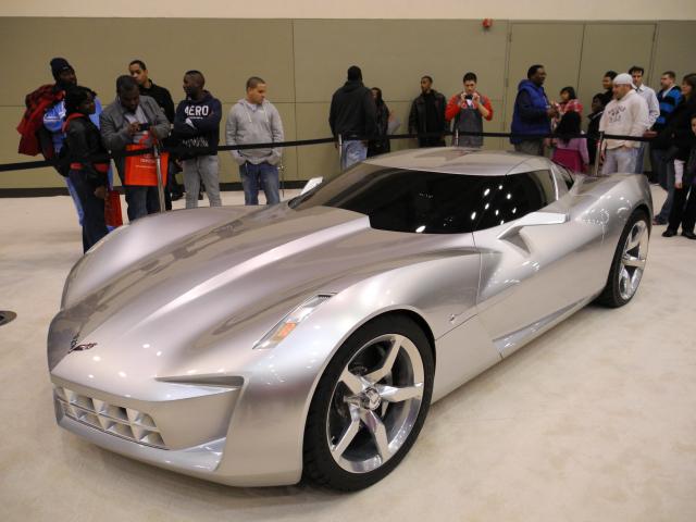 Chevrolet Corvette Stingray Concept, hints at how the 2014 C7 Corvette might look, especially the rear end
