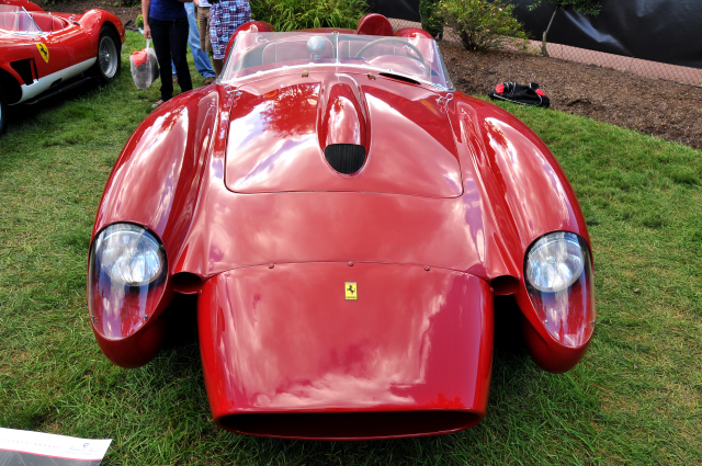 1958 Ferrari 250 Testa Rossa, chassis no. 0710 TR -- A 1957 model was sold in Pebble Beach in 2011 for US$16.39 million. (5832)