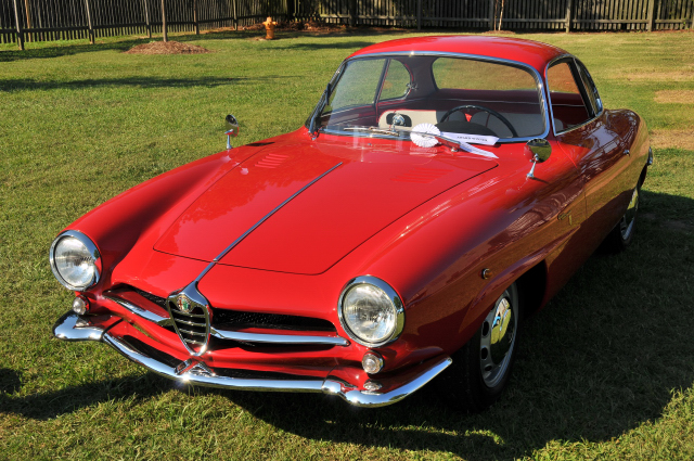 1960 Alfa Romeo Giulietta Sprint Speciale Coupe by Bertone, owned by Wicker Francis, Newtown Square, PA (7141)