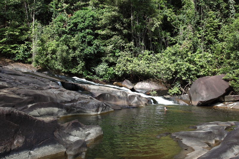 Upeh Guling waterfalls