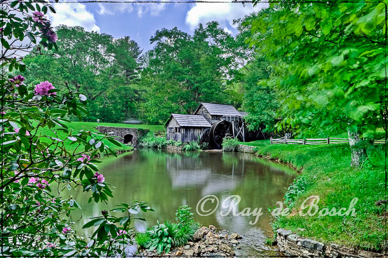Mabry Mill, at the Blue Ridge Mountains, VA