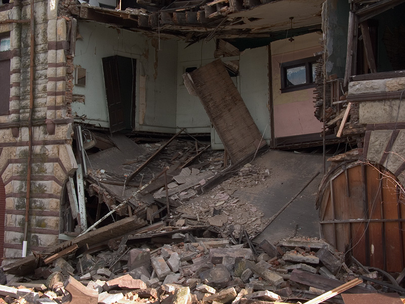 Close Up of Damage