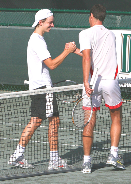 Robin & Ivos Final Handshake !