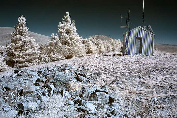 Radio Shack on Drake Peak.