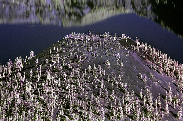 Crater Lake, Nikon d70 720 Infrared