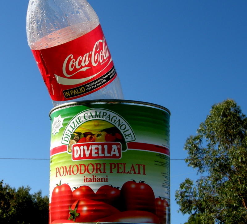 American coke&Italian tomatos