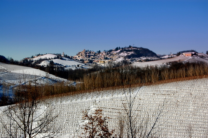 Snow in Langhe